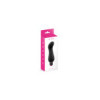 Vibromasseur noir 7 vitesses courbé point G waterproof 